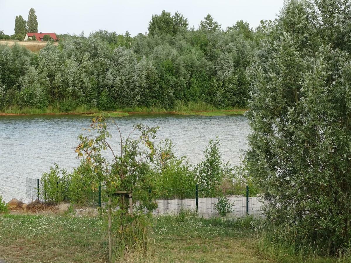 Feriendomizil Am Stoermthaler See, Lagovida, Leipziger Neuseenland, Grosspoesna, Privatstrand Exterior foto