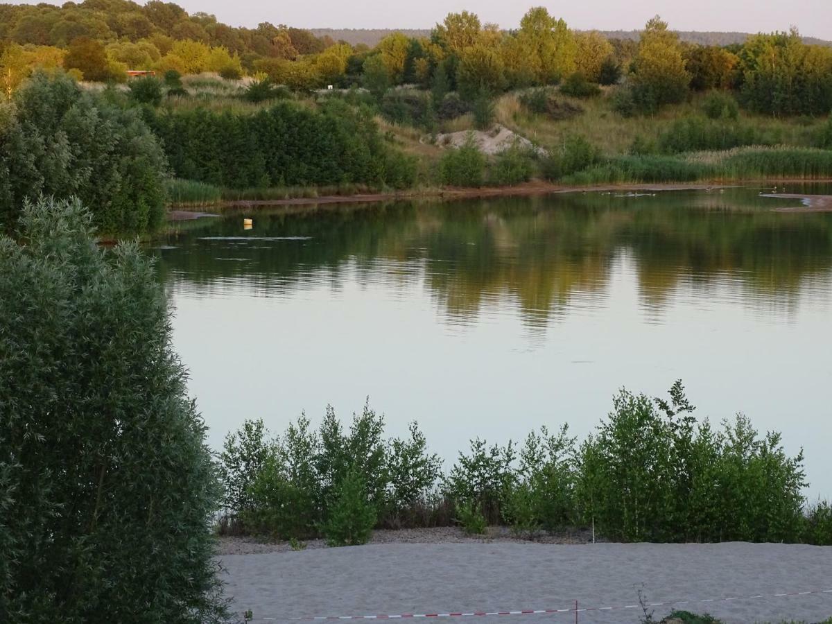 Feriendomizil Am Stoermthaler See, Lagovida, Leipziger Neuseenland, Grosspoesna, Privatstrand Exterior foto