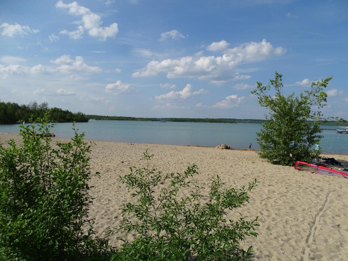 Feriendomizil Am Stoermthaler See, Lagovida, Leipziger Neuseenland, Grosspoesna, Privatstrand Exterior foto