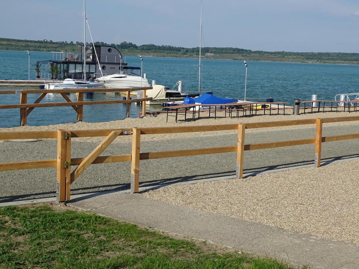 Feriendomizil Am Stoermthaler See, Lagovida, Leipziger Neuseenland, Grosspoesna, Privatstrand Exterior foto