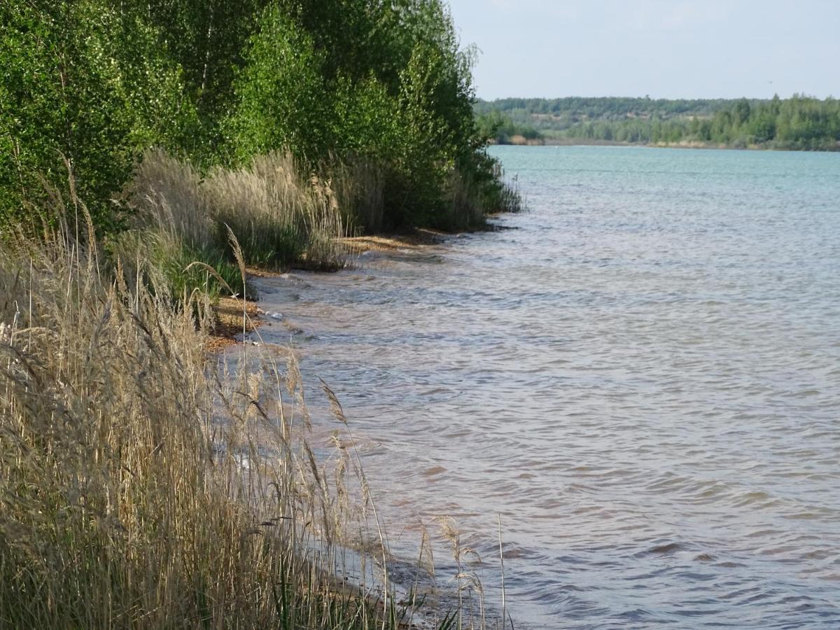 Feriendomizil Am Stoermthaler See, Lagovida, Leipziger Neuseenland, Grosspoesna, Privatstrand Exterior foto