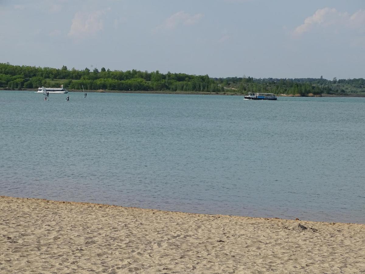 Feriendomizil Am Stoermthaler See, Lagovida, Leipziger Neuseenland, Grosspoesna, Privatstrand Exterior foto