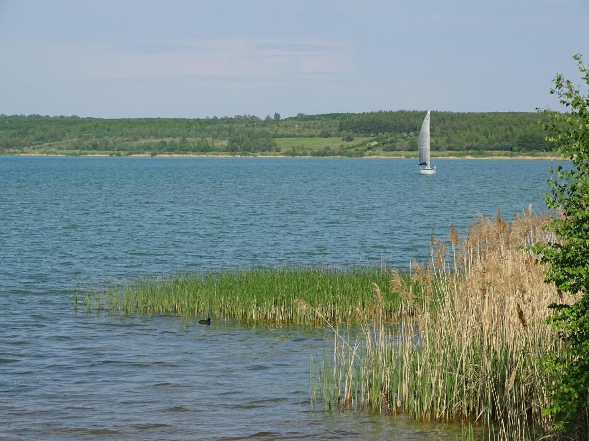 Feriendomizil Am Stoermthaler See, Lagovida, Leipziger Neuseenland, Grosspoesna, Privatstrand Exterior foto